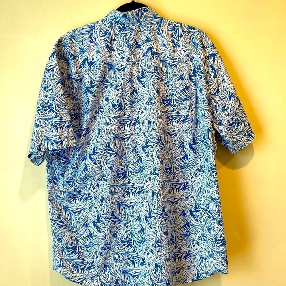 Crown & Ivy Short Sleeve Hawaiian Shirt Men's Size L - Picture 4 of 4